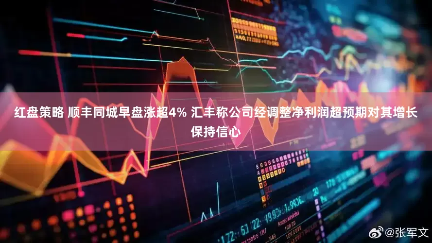 红盘策略 顺丰同城早盘涨超4% 汇丰称公司经调整净利润超预期对其增长保持信心