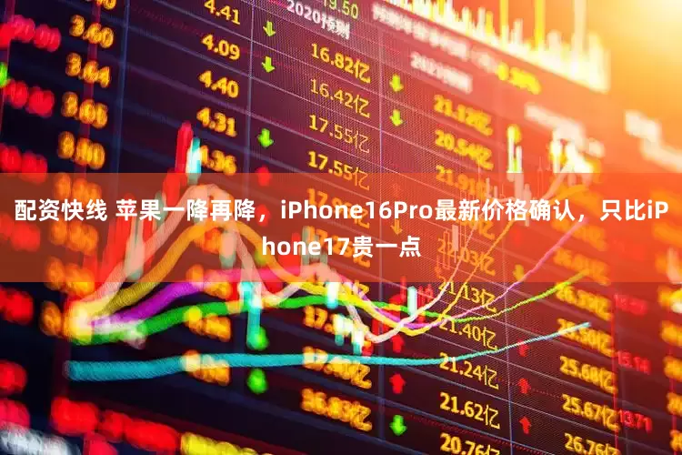 配资快线 苹果一降再降，iPhone16Pro最新价格确认，只比iPhone17贵一点
